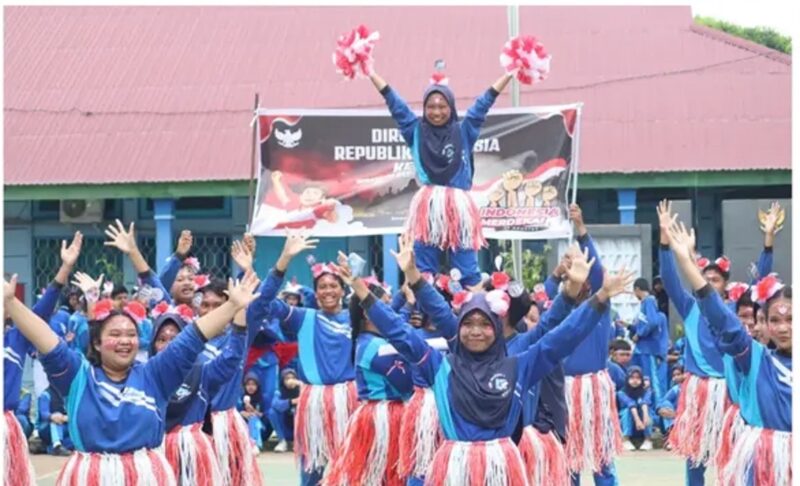 Lomba HUT RI ke 80, SMPN 1 Bontang