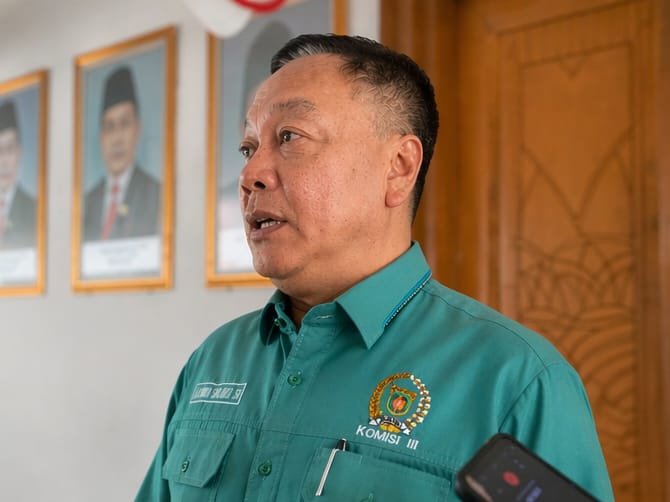Wakil Ketua Pansus LKPJ DPRD Samarinda, Achmad Sukamto. (Bentangkaltim.com/ist).