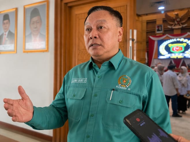 Wakil Ketua Pansus LKPJ DPRD Samarinda, Achmad Sukamto. (Bentangkaltim.com/ist).