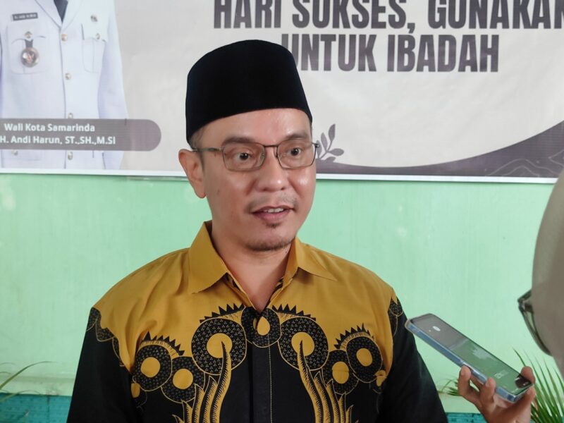 Ketua Komisi IV DPRD Kota Samarinda, Muhammad Novan Syahronny Pasie, saat memberikan keterangan kepada wartawan terkait isu represi terhadap jurnalis saat demonstrasi. (Bentangkaltim.com/ist).