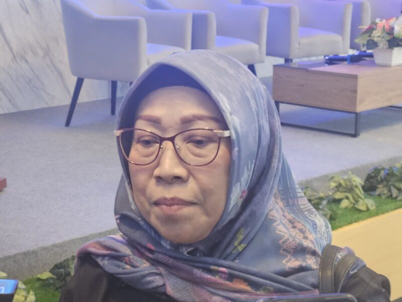 Wakil Ketua Komisi IV DPRD Samarinda, Sri Puji Astuti, usai sosialisasi di Arutalla Ballroom (Bentangkaltim.com/ard).