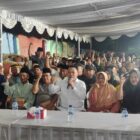 Ketua Komisi III DPRD Samarinda, Deni Hakim Anwar, saat menggelar reses penjaringan aspirasi masyarakat di Gang Tanjung, Kelurahan Sungai Pinang Luar, Samarinda. (Bentangkaltim.com/ard)