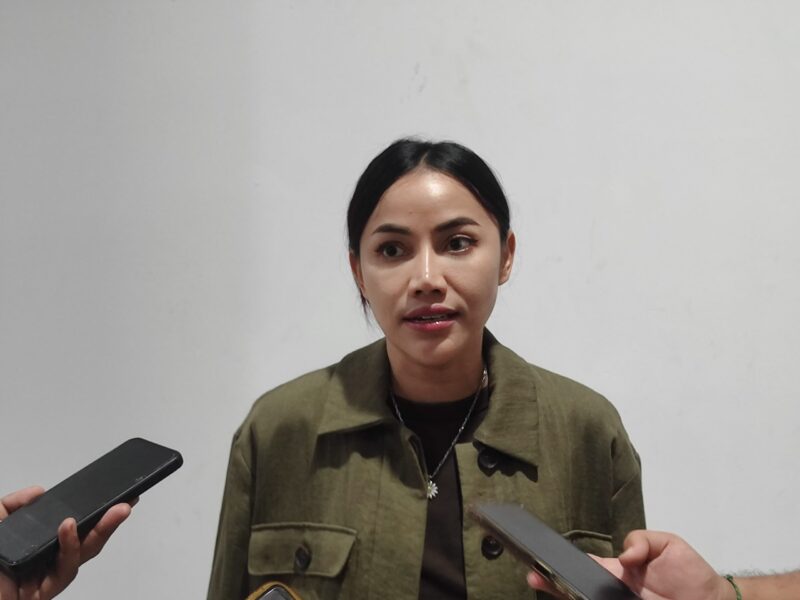Wakil Ketua III DPRD Samarinda, Celni Pita Sari, saat setelah menerima kunjungan kerja DPRD Kabupaten Nunukan. (Bentangkaltim.com/ard).