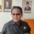 Ketua Komisi I DPRD Samarinda, Samri Shaputra, saat ditanya usai Rapat Konsultasi dan Rapat Banmus DPRD Samarinda. (Bentangkaltim.com/ard).