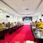 Rapat Komisi B DPRD Bontang dengan OPD terkait sehubungan pembahasan raperda pengelolaan BMD. 