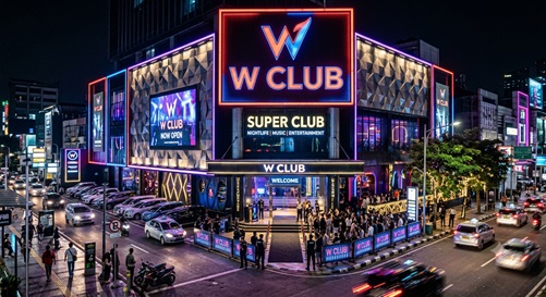 Ilustrasi superclub W-Club.