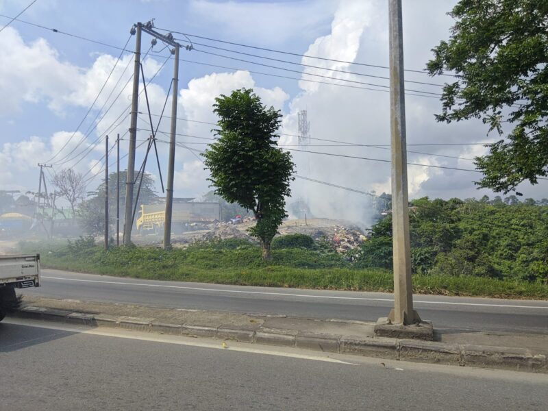 DPRD Bontang meminta DLH menutup TPS swasta illegal yang disertai dengan aktivitas pembakaran sampah di Kelurahan Belimbing. (Bentangkaltim.com/asr)