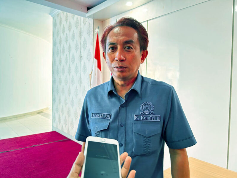 Anggota DPRD Bontang, Rustam.(Bentangkaltim.com/asr)