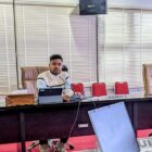 Ketua Komisi C DPRD Bontang Alfin Rausan Fikry memasang target untuk pembahasan raperda LLAJ. (Bentangkaltim.com/asr)