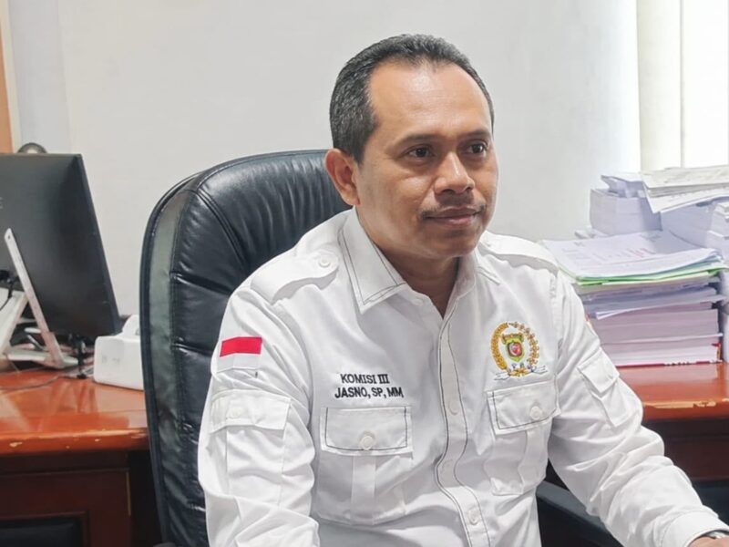 Anggota Komisi III DPRD Kota Samarinda, Jasno. (Bentangkaltim.com/ist).