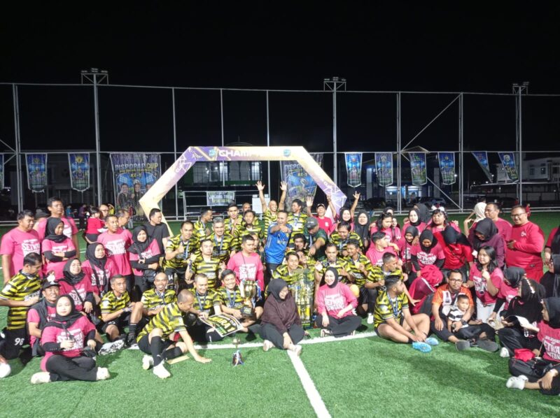 Fasilitas lapangan minisoccer direncanakan akan dipungut retribusi oleh Pemkot Bontang. (ist)