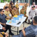 Ketua DPRD dan Komisi C mendengarkan aspirasi masyarakat sekitar proyek pembangunan Polder Tanjung Laut( Bentangkaltim.com/asr)
