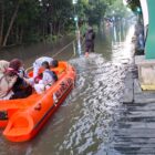 Trotoar Bontang Kuala menjadi salah salah satu prioritas usulan program sehubungan dengan penanganan akses ketika banjir rob. (Bentangkaltim.com/asr)