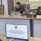 Komisi C DPRD Bontang membahas terkait Raperda tentang penanggulangan bencana kawasan industri dengan manajemen PT Badak LNG.  (Bentangkaltim.com/asr)