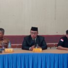 Anggota Komisi C DPRD Bontang Bonnie Sukardi meemberikan pernyataan terkait progres Raperda Penanggulangan Bencana di Kawasan Industri.
