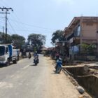 Pembangunan saluran drainase di Jalan Pattimura mendapat sorotan Ketua Komisi C DPRD Bontang Alfin Rausan Fikry