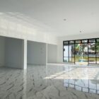 Kawasan tenan UMKM di dalam Dermaga Mahakam Ilir yang akan meramaikan Teras Samarinda tahap II. (Bentangkaltim.com/ist).