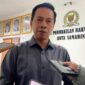 Sekretaris Komisi I DPRD Kota Samarinda, Ronal Stephen Lonteng saat diwawancarai media. (Bentangkaltim.com/ist).